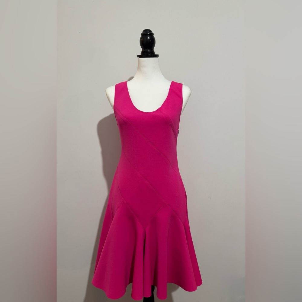 DEREK LAM 10 CROSBY Elegant Pink Sleeveless Dress Sz 8